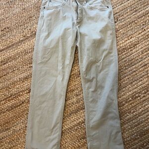 Men's Classic Khaki Chinos - Light Beige